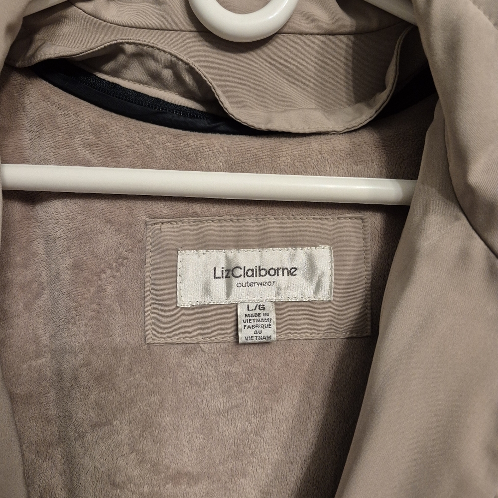 Liz Claiborne Women's Gorpcore Green Utility Outerwear Jacket Size Large - Picture 5 of 7